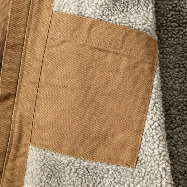 Carhartt Workwear Carhartt Washed Duck Sherpa Lined Jacket takki, Carhartt® Brown| Ulkoilutakit