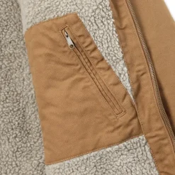 Carhartt Workwear Carhartt Washed Duck Sherpa Lined Jacket takki, Carhartt® Brown| Ulkoilutakit