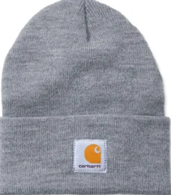 Carhartt Workwear Päähineet, huivit ja kaulurit/Pipot Ja Lakit^Carhartt Watch Hat pipo, vaaleanharmaa