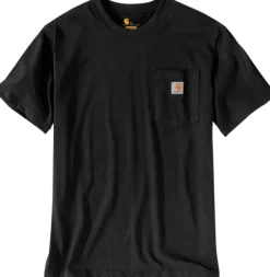 Carhartt Workwear Pocket S/S T-Shirt miesten t-paita, musta| T-paidat Ja Pikeepaidat