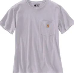 Carhartt Workwear Pocket S/S T-Shirt naisten t-paita, Lilac Haze| T-paidat Ja Pikeepaidat