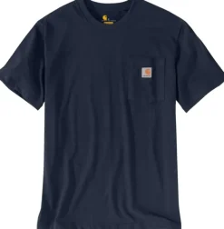 Carhartt Workwear Pocket t-paita, tummansininen| T-paidat Ja Pikeepaidat