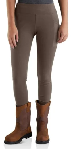 Carhartt Workwear Retkeilyhousut^Carhartt W's Force Lightweight Utility Leggings Tarmac