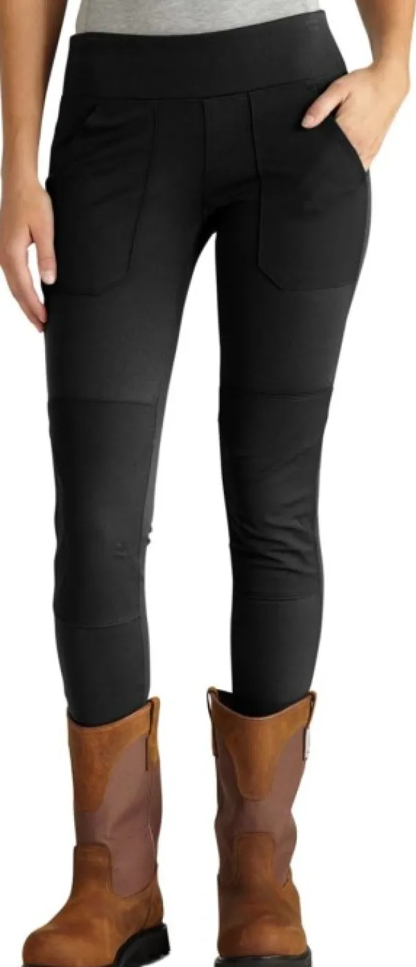 Carhartt Workwear Retkeilyhousut^Carhartt W's Force Utility naisten legginsit, musta