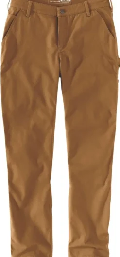 Carhartt Workwear Carhartt W's Relaxed Fit Canvas Work Pant Carhartt® Brown| Retkeilyhousut