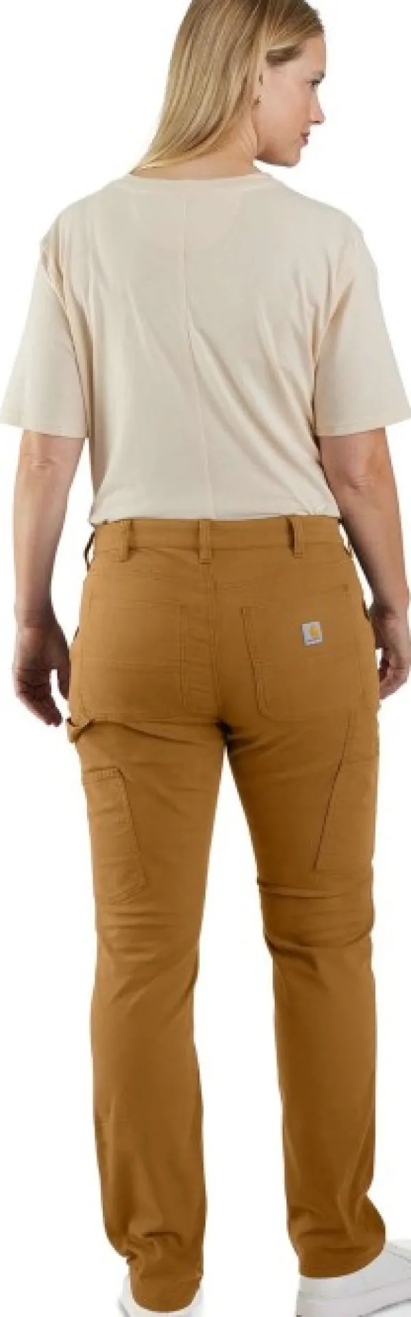 Carhartt Workwear Carhartt W's Relaxed Fit Canvas Work Pant Carhartt® Brown| Retkeilyhousut