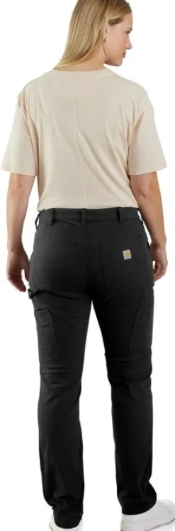 Carhartt Workwear Retkeilyhousut^Carhartt W's Relaxed Fit Canvas Work Pant Black