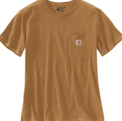 Carhartt Workwear Carhartt W's Workwear Pocket S/S T-Shirt Carhartt® Brown| T-paidat Ja Pikeepaidat