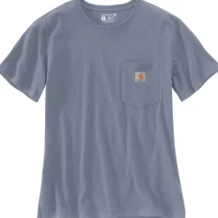 Carhartt Workwear Carhartt W's Workwear Pocket S/S T-Shirt Wisteria Heather| T-paidat Ja Pikeepaidat