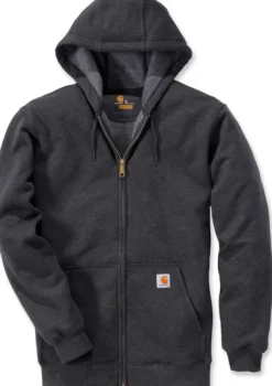 Carhartt Workwear Carhartt Zip Hooded Sweatshirt Carbon Heather| Pitkähihaiset Paidat