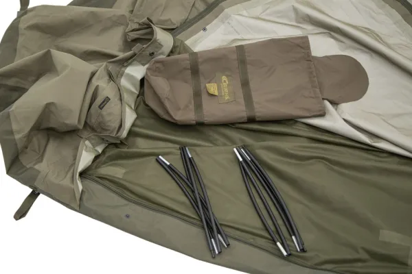Carinthia Bivy-pussit^Micro Tent Plus GTX yhden hengen teltta, oliivinvihreä
