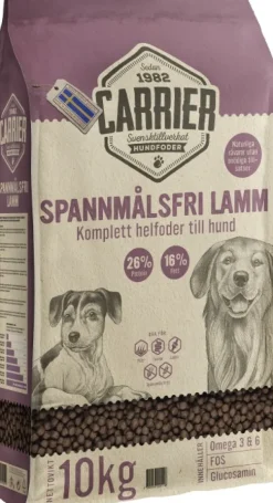 Carrier Koiran Kuivaruoka^viljaton karitsa 10 kg