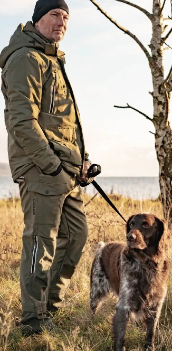 Catago Trainer Jacka ulkoilutakki, unisex, vihreä| Koiranohjaajan Vaatteet