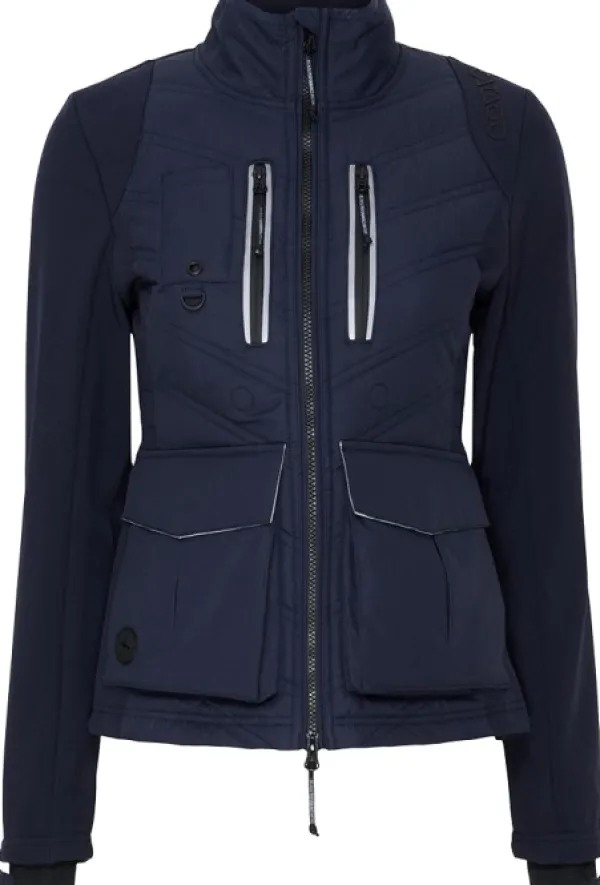 Catago Trainer Short Jacket naisten ulkoilutakki, tummansininen| Koiranohjaajan Vaatteet