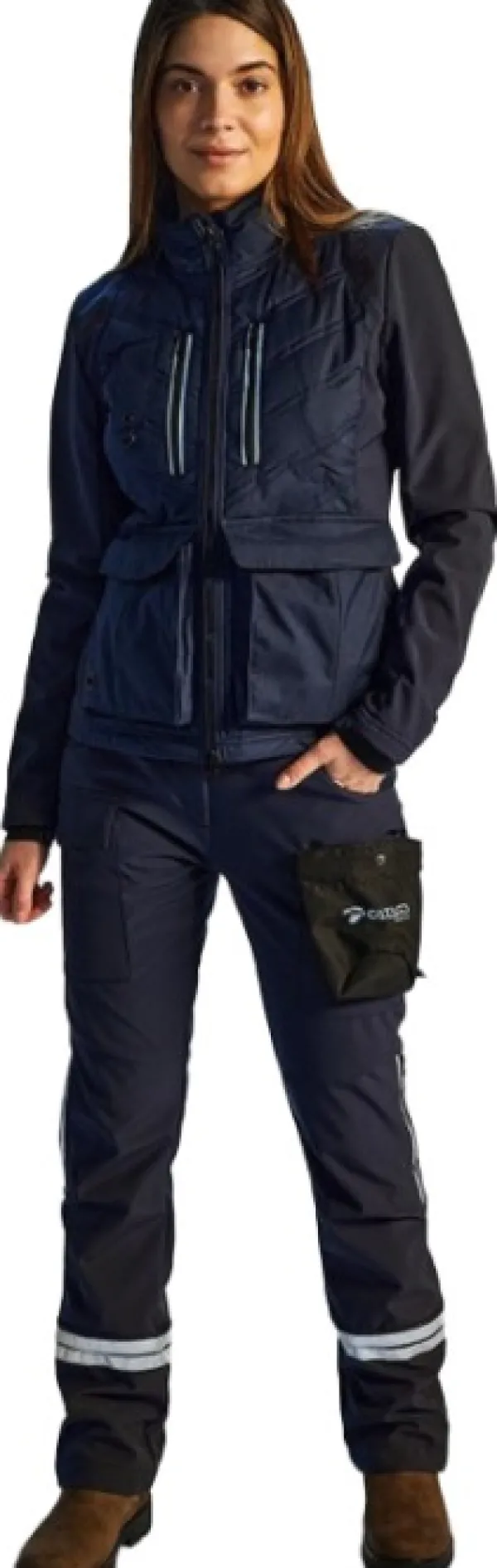 Catago Trainer Short Jacket naisten ulkoilutakki, tummansininen| Koiranohjaajan Vaatteet