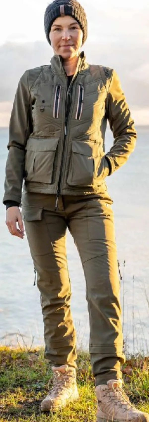 Catago Koiranohjaajan Vaatteet^Trainer Short Jacket naisten ulkoilutakki, vihreä