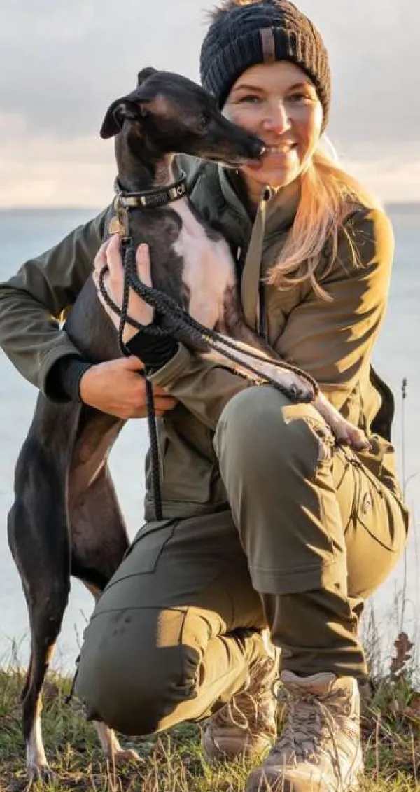 Catago Koiranohjaajan Vaatteet^Trainer Short Jacket naisten ulkoilutakki, vihreä