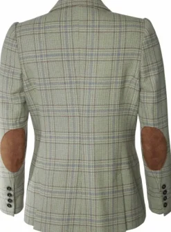 Chevalier Metsästystakit/Ampumatakit^Advie Tweed Blazer naisille, Willow Green Checked