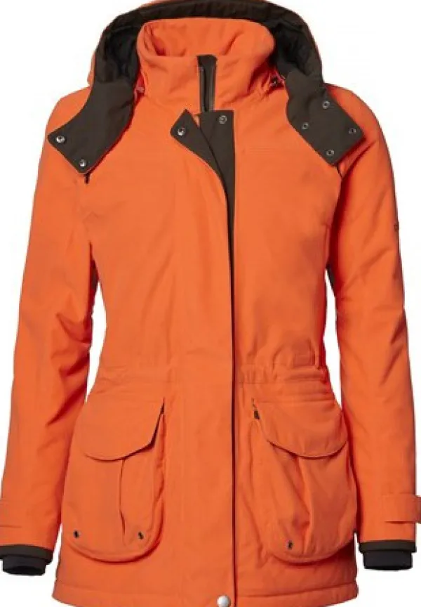 Chevalier Metsästystakit/Topatut Metsästystakit^Basset Winter naisten metsästystakki, oranssi