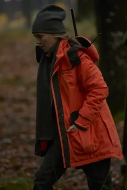 Chevalier Metsästystakit/Topatut Metsästystakit^Basset Winter naisten metsästystakki, oranssi