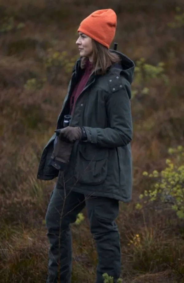 Chevalier Metsästystakit/Topatut Metsästystakit^Basset Winter naisten metsästystakki, tummanvihreä