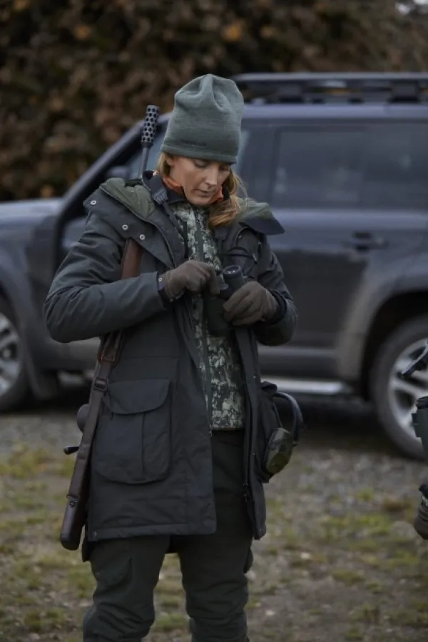 Chevalier Metsästystakit/Topatut Metsästystakit^Basset Winter naisten metsästystakki, tummanvihreä