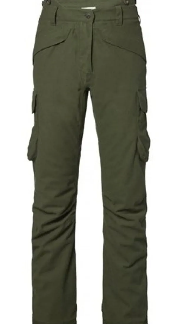 Chevalier Metsästyshousut/Topatut Metsästyshousut^Basset Winter-metsästyshousut naisille, tummanvihreä