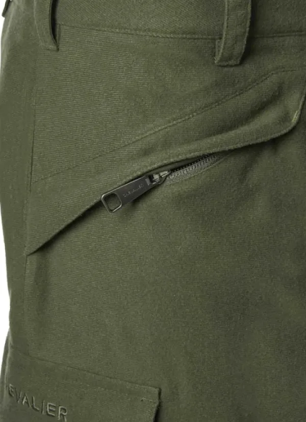 Chevalier Metsästyshousut/Topatut Metsästyshousut^Basset Winter-metsästyshousut naisille, tummanvihreä