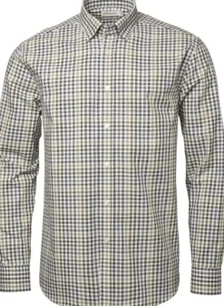 Chevalier Flanelli- Ja Kauluspaidat^Belmont Regular Fit Shirt Men Leather Brown