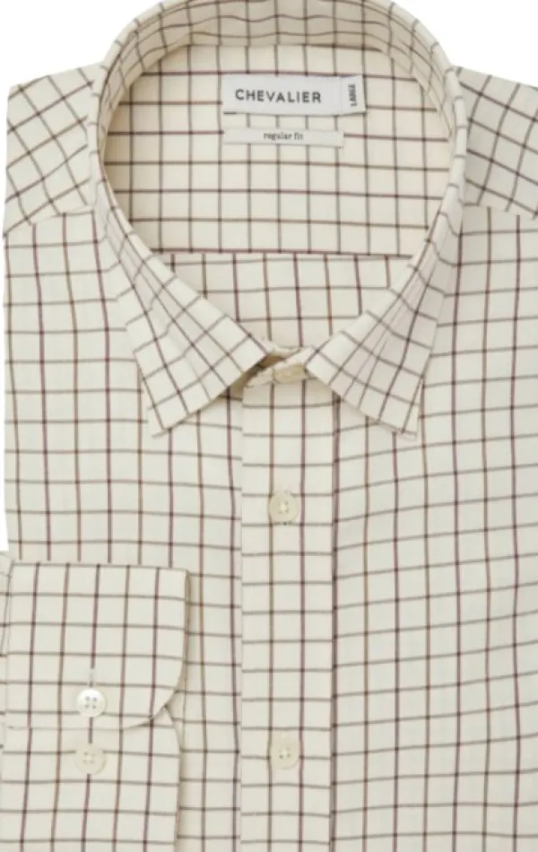 Chevalier Metsästyspaidat^Billet -kauluspaita, ruutukuvio