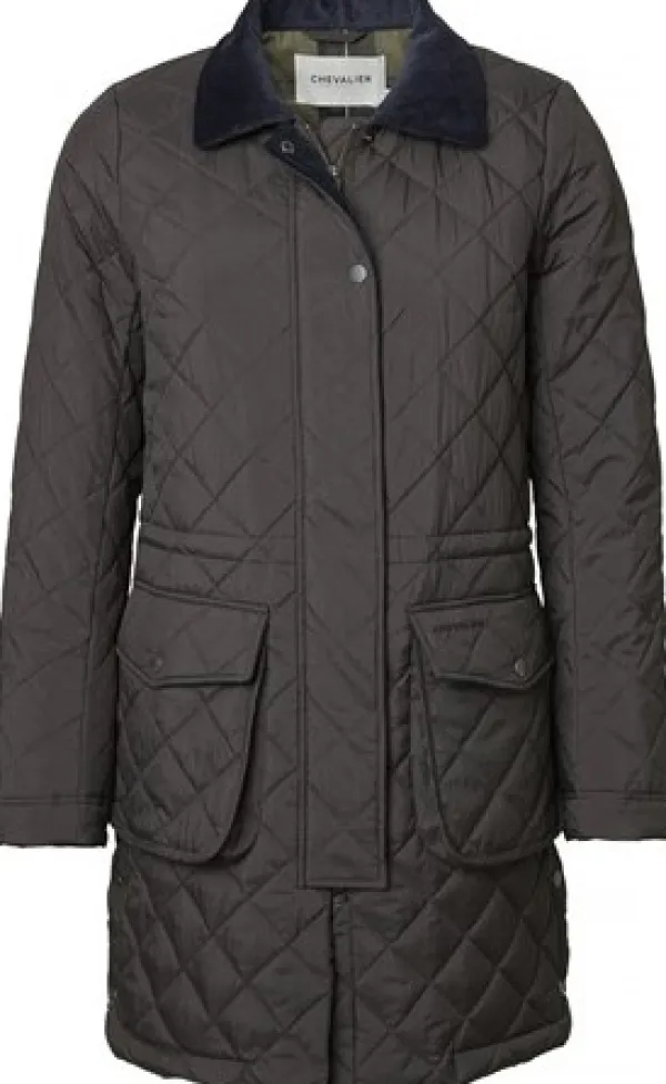 Chevalier Coppins naisten takki, tummanruskea| Naisten metsästysvaatteet/Naisten Metsästystakit