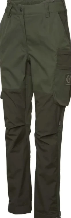 Chevalier Cross Hybrid naisten metsästyshousut, tummanvihreä| Metsästyshousut/Hybridihousut