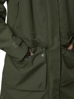 Chevalier Fractus Chevalite Rain Coat naisten sadeviitta, Tobacco Green| Koiranohjaajan Vaatteet