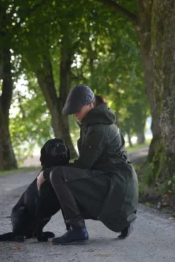 Chevalier Fractus Chevalite Rain Coat naisten sadeviitta, Tobacco Green| Koiranohjaajan Vaatteet