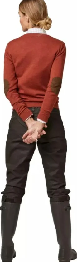 Chevalier Gart Merino Lady Sweater naisten villapaita, oranssi| Metsästysliivit/Fleeceliivit