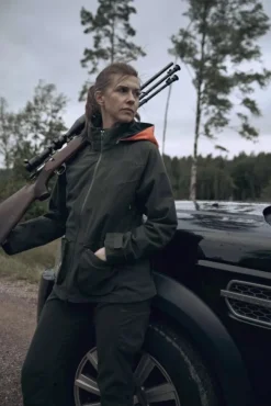 Chevalier Metsästystakit/Vedenpitävät Metsästystakit^Griffon -naisten metsästystakki, tummanvihreä