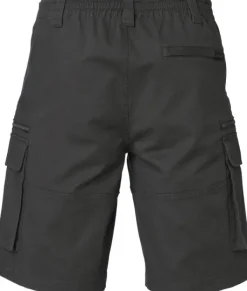 Chevalier Shortsit^Jay Shorts puuvillaiset shortsit, tummanharmaa