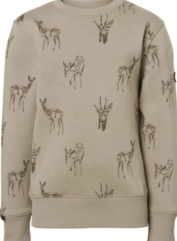 Chevalier Lasten Paidat, Hupparit Ja Fleecet^Junior Deer Sweatshirt Close up Deer