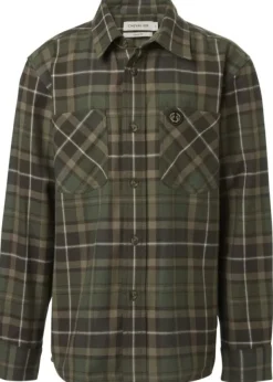Chevalier Junior Teal Light Flannel Shirt Hemlock Green Checked| Metsästysliivit/Fleeceliivit