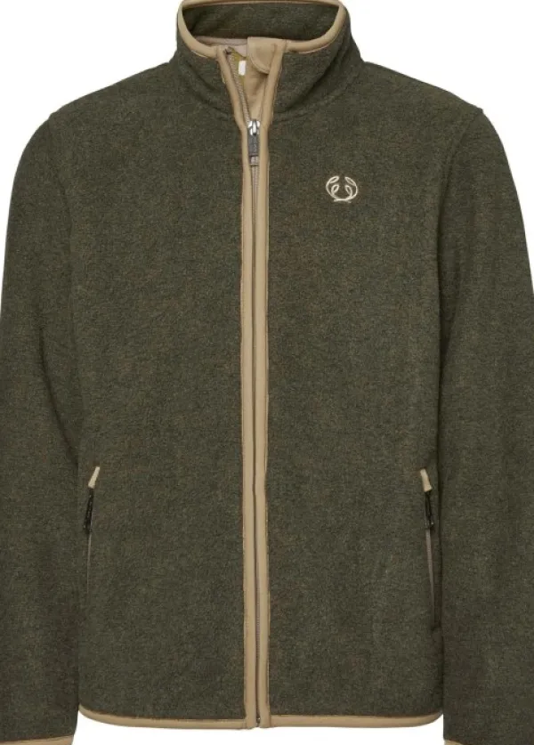 Chevalier Lasten Metsästysvaatteet^Mainstone Jacket Junior lasten fleecetakki, maastonvihreä