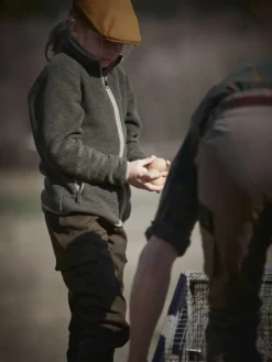 Chevalier Lasten Metsästysvaatteet^Mainstone Jacket Junior lasten fleecetakki, maastonvihreä