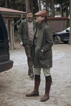 Chevalier Mey -naisten takki, tummanvihreä| Metsästystakit/Vedenpitävät Metsästystakit