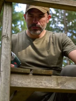 Chevalier Metsästysliivit/Fleeceliivit^M's Coley Wool T-shirt 2.0 Dusk