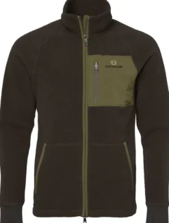 Chevalier Metsästyspuserot^M's Pax Light Pile Jacket Leather Brown