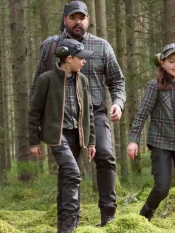 Chevalier M's Teal Light Flannel Shirt Hemlock Green Checked| Metsästyspaidat