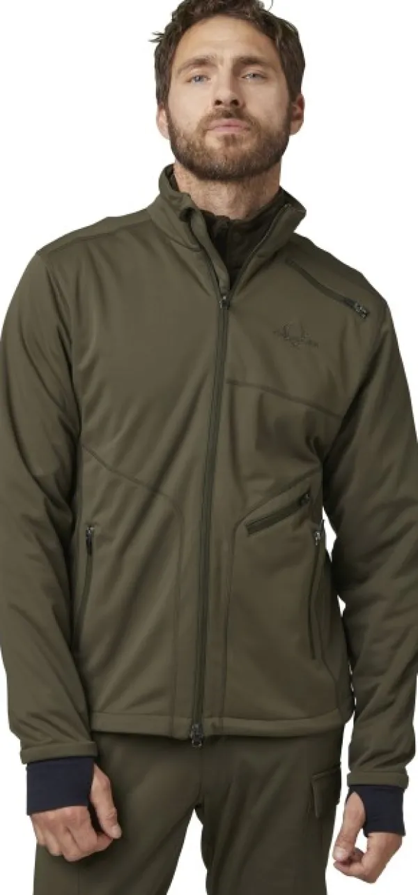 Chevalier Navste WS Miesten takki, vihreä| Metsästystakit/Softshell- Ja Tuulenpitävät Takit Metsälle