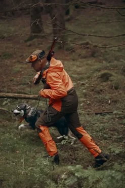 Chevalier Metsästyspuvut^Noux -metsästyspuku, vihreä-oranssi