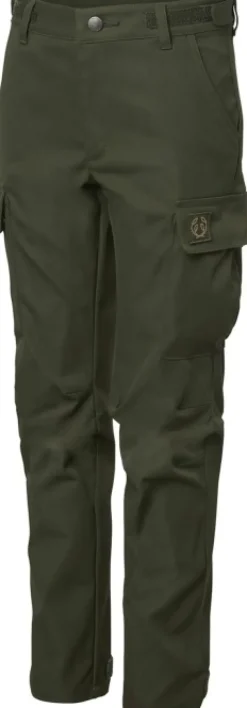 Chevalier Lasten Housut^Piglet Stretch Pants Junior lasten / nuorten ulkoiluhousut, tummanvihreä