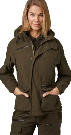 Chevalier Metsästystakit/Vedenpitävät Metsästystakit^Pointer Pro 2.0 -naisten metsästystakki, vihreä