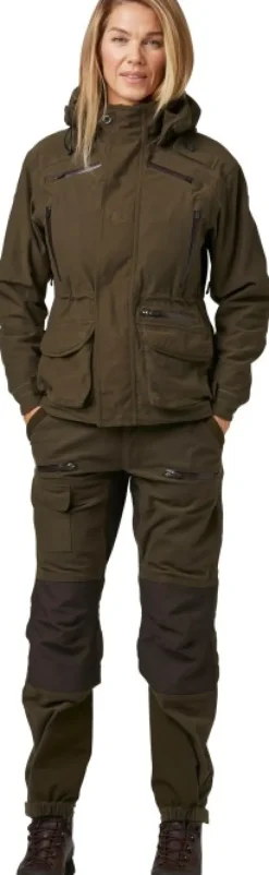 Chevalier Metsästystakit/Vedenpitävät Metsästystakit^Pointer Pro 2.0 -naisten metsästystakki, vihreä